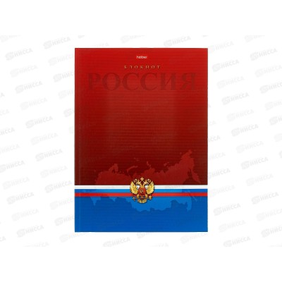 Бизнес-блокнот 80л Hatber А4 Россия,тв.кл., 14358  *20