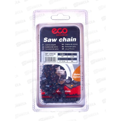 Цепь пильная 15см 6 1/4  1,1мм 36зв 14TA в блисторе ECO CSP-14TA136