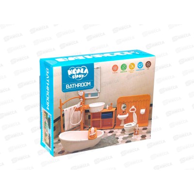 Мебель для куклы FDE87412 Ванная комната в коробке  гб