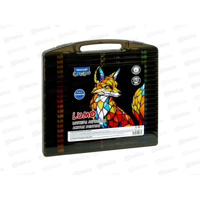 Маркеры MAZARI Lumo акриловые 80цв, M-15231-80 *9/18
