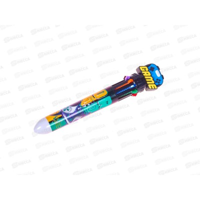 Ручка авт. MAZARI Game 10цв., MR-2102 *36