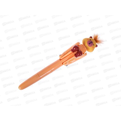 Ручка шар. MAZARI Boxing Capybara синяя, 0,7 мм M-15612-70 *24 Ручка шар. MAZARI Boxing Capybara синяя, 0,7 мм M-15612-70 *24