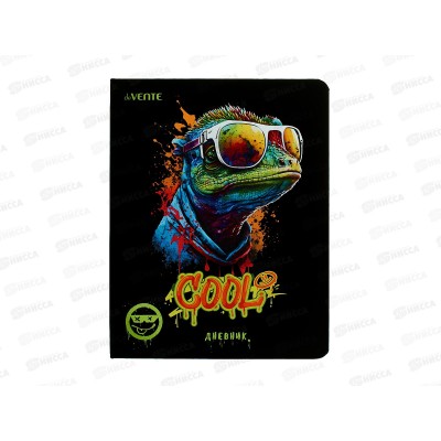 Дневник deVente Cool Lizard иск.кожа, шелкография,  2020577 *24