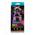 Карандаши 24цв deVente Korokoro шестигр. к/у 5024534 *6/120