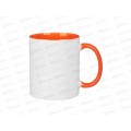 Кружка 330мл д/сублимации керамика оранжевый 806-206 г Кружка 330мл д/сублимации керамика оранжевый 806-206 г