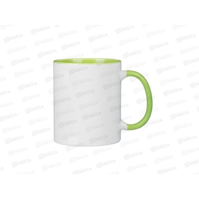 Кружка 330мл д/сублимации керамика зеленый 806-211 г