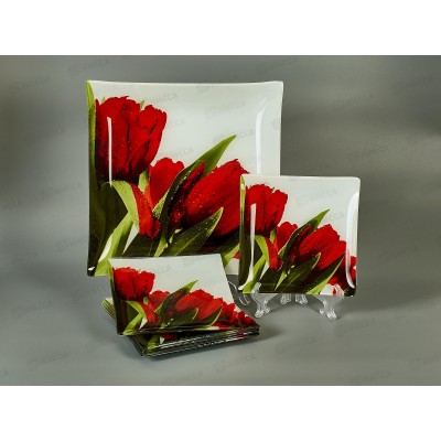 Набор тарелок из 7шт "Аркофам" 1564А Набор тарелок из 7шт "Аркофам" 1564А