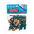 Набор солдатиков MR BOY YS8700-3 с аксесс., FCJ0732158 в пакете Набор солдатиков MR BOY YS8700-3 с аксесс., FCJ0732158 в пакете