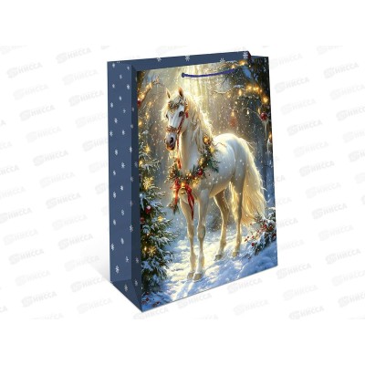 Пакет бум. подарочный НГ 18*22,3*10 0192.528