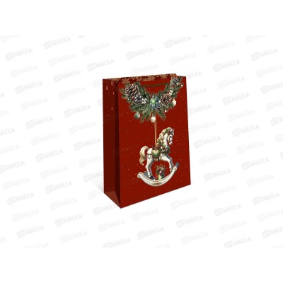 Пакет бум. подарочный НГ 18*22,3*10 0192.596