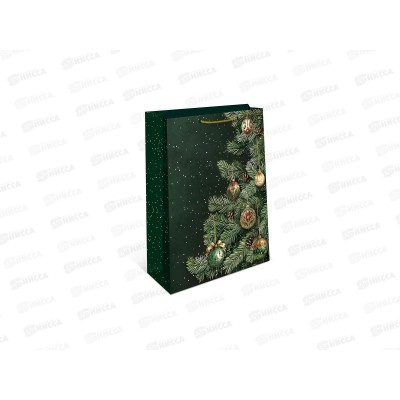 Пакет бум. подарочный НГ 26*32*12 0193.593