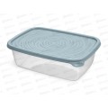 Контейнер Романо прямоугольный 1,6л С852 серо-голубой *24 Контейнер Романо прямоугольный 1,6л С852 серо-голубой *24