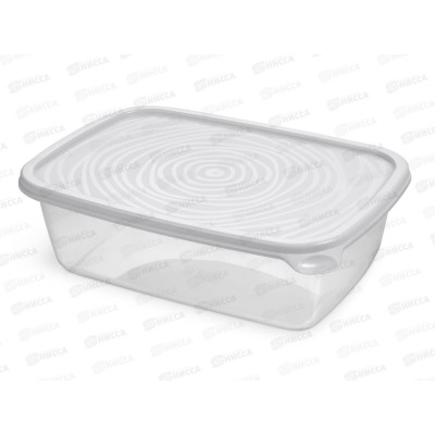 Контейнер Романо прямоугольный 1,6л С852 светло-серый *24 Контейнер Романо прямоугольный 1,6л С852 светло-серый *24