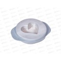Форма для выпечки 74-002 2-х ст Сердце 29,5*4,6/22,8*4,6см Linea S.