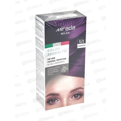 MIRADA Color Security краска д/волос 5,2 Божоле *24