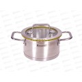 Кастрюля со стеклянной крышкой 77-0216 1,8л 16*9см Linea Palermo Кастрюля со стеклянной крышкой 77-0216 1,8л 16*9см Linea Palermo