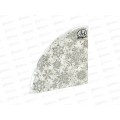 Салфетки 3сл 12л Ф32см Art Bouquet Rondo Серебр.снежинки *15 57734