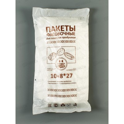 Пак. фас. ПНД 10+8*27 8микрон планшет 800шт *1/10 Пак. фас. ПНД 10+8*27 8микрон планшет 800шт *1/10