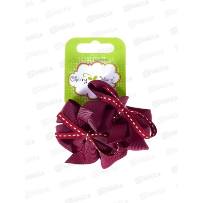 Набор резинок д/в CHERRY MARY, DR07004, 2шт №02 бордовый