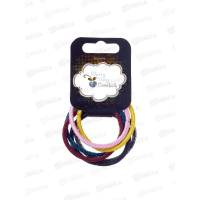 Набор резинок д/в CHERRY MARY, VR07013, 6шт №01 ассорти