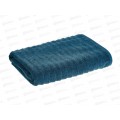 Полотенце 70*140 MX52 Verossa Steps texture Темно-лазурный