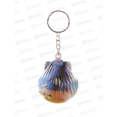 Брелок сувенирный пластик Ракушка Ткбр2025-30 Брелок сувенирный пластик Ракушка Ткбр2025-30