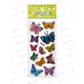 Наклейка ПГС объемн. 6,5*13,5 Бабочки BTL-830 P22072-20 *20