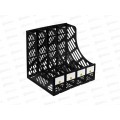 Лоток вертик. 4секц. DOLCE COSTO., черный 0648 *10