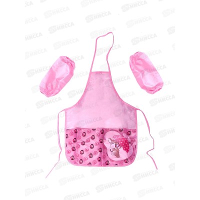 Фартук и нарукавники д/труда Lamark Милашка. 2 кармана, розовый РА0002-07