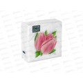 Салфетки 1сл 40л 24*24 Desna Design Тюльпаны, 57590 *32