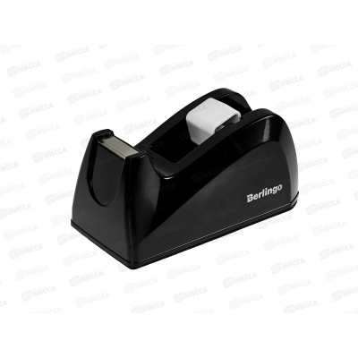 Диспенсер д/скотча наст Berlingo 00021 черный Диспенсер д/скотча наст Berlingo 00021 черный