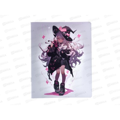 Тетрадь 48л кл. АКАД Аниме ведьмочки, EAC-14311/5 *10/60 Тетрадь 48л кл. АКАД Аниме ведьмочки, EAC-14311/5 *10/60