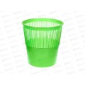 Корзина д/бумаг Tukzar 12л пластик. САЛАТОВЫЙ S99303-2 *10