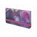 Ежедневник BRAU 2026 Цветы. 171*93мм с резинкой тв.обл. 117348 *10 Ежедневник BRAU 2026 Цветы. 171*93мм с резинкой тв.обл. 117348 *10