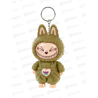 Брелок MAZARI Зубастик. 5,5*5,5*10,5см 6 дизайна  М-20598 *12