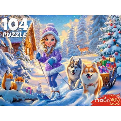 ПАЗ 104 эл. Зимние гонки, П104-7602