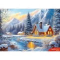 ПАЗ 500эл. Зимний пейзаж, П500-7622 *10