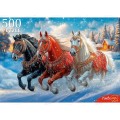 ПАЗ 500эл. Новогодняя тройка, П500-7626 *10