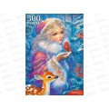 ПАЗ 500эл. Снежная принцесса, П500-7628 *10 ПАЗ 500эл. Снежная принцесса, П500-7628 *10
