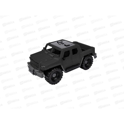 Джип "Альфа" Городской без тента, черный, И-8937  *12