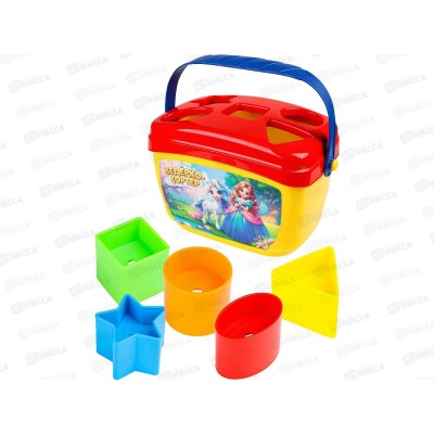 Сортер-ведерко "Принцесса и единорог", И-5896 *8 Сортер-ведерко "Принцесса и единорог", И-5896 *8