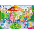 Пазлы-макси. 24 эл. Единороги №8, П24-7732  *12