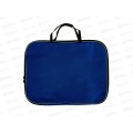 Папка-планшет BEIFA А4, с ручками синяя ткань полиэстер  А4-100 *5