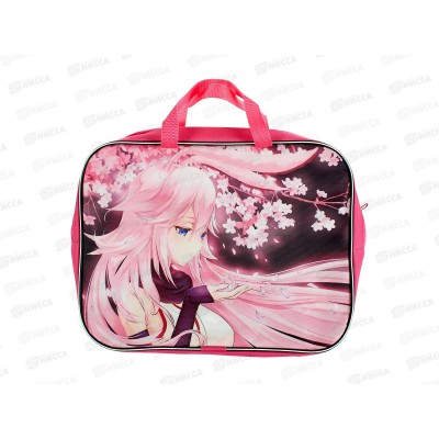 Папка на молнии BEIFA Анимэ Сакура А4 широка, с ручками  А4-7С139 *3
