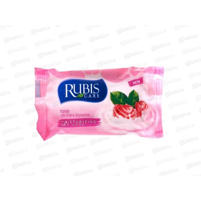 Rubis мыло туалетное Rose 90г *96