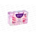 Rubis мыло экопак Milk&Pink Flower 360г *24
