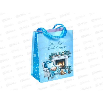 Пакет бум. подарочный НГ 11,5*14,5*6,5 0191.610