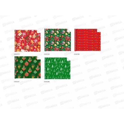 Бумага упаковочная 990*672мм 0994.908 в асс