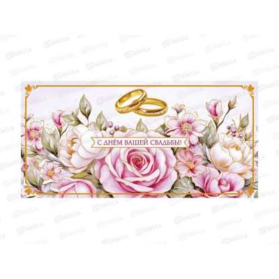 Конверт АД С Днем вашей сбадьбы 0321.212