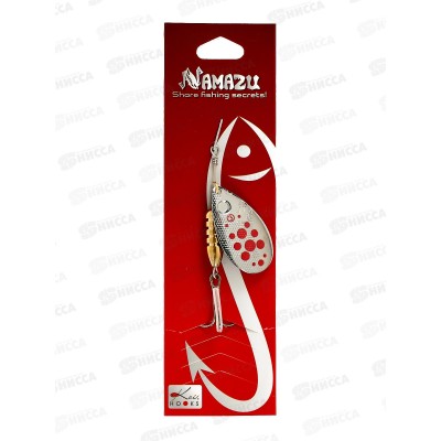 Блесна вращ. Namazu Balna-Zzar, вес 9.5г, цвет 04/200/ Блесна вращ. Namazu Balna-Zzar, вес 9.5г, цвет 04/200/